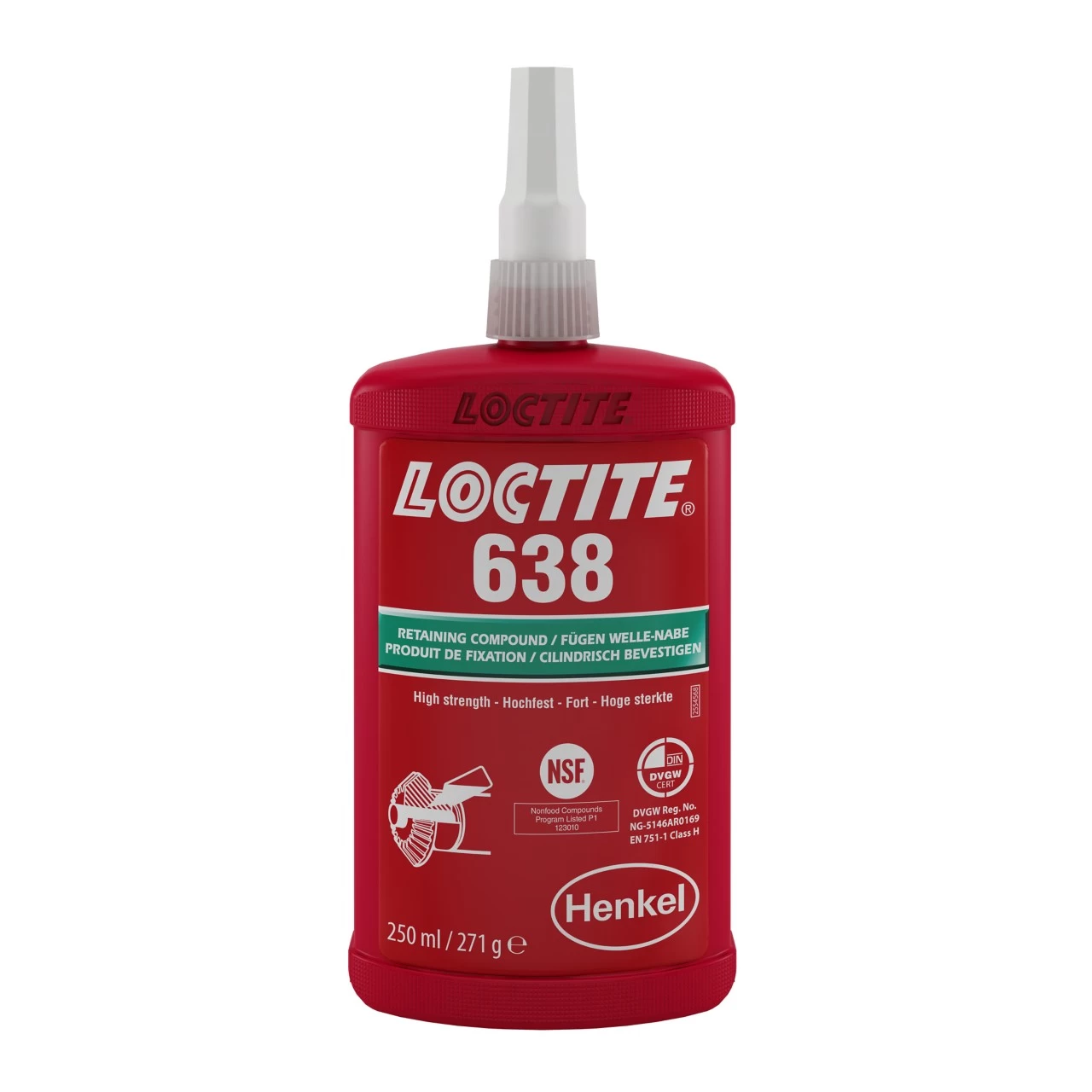 638-250ml LOCTITE