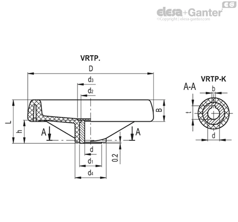 VRTP.80-A8 ELESA+GANTER