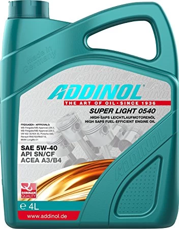 SUPER LIGHT 0540 4L ADDINOL