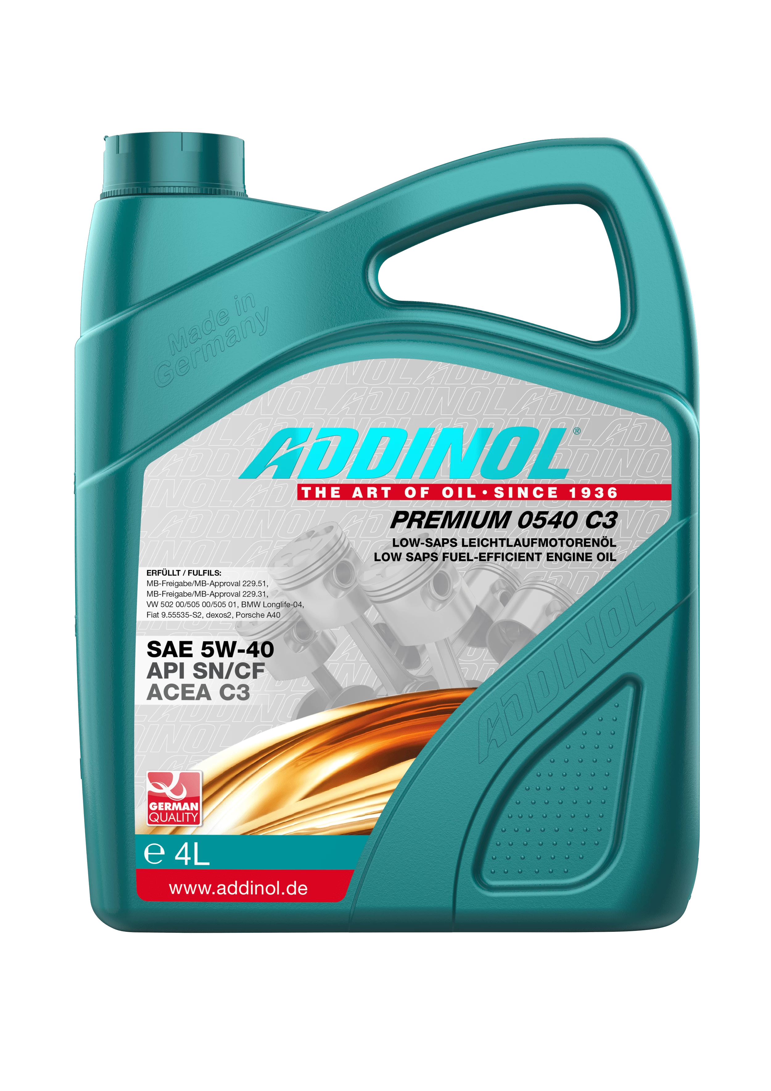 PREMIUM 0540 C3 4L ADDINOL