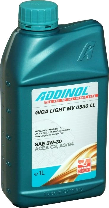 GIGA LIGHT MV 0530 LL 1L ADDINOL