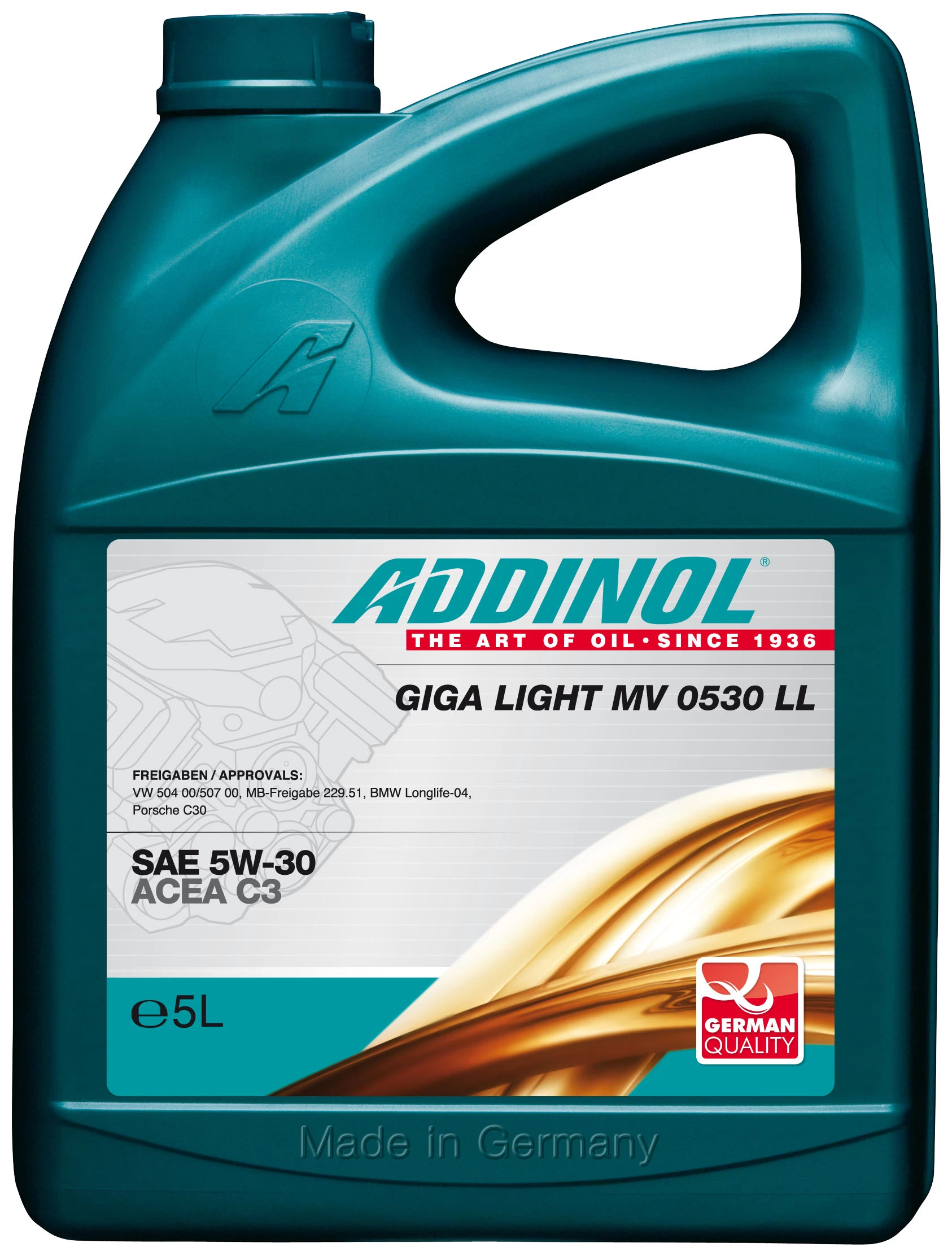 GIGA LIGHT MV 0530 LL 5L  ADDINOL