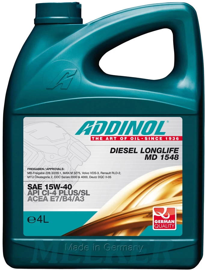 DIESEL LONGLIFE MD 1548 4L ADDINOL